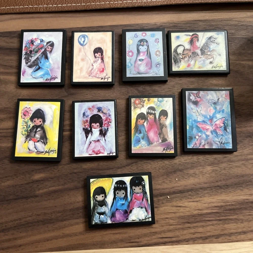 Lot Of 9 Ted‎ De Grazia Magnets